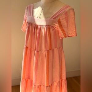 Rails Pink & Orange Valentina Dawn Dress